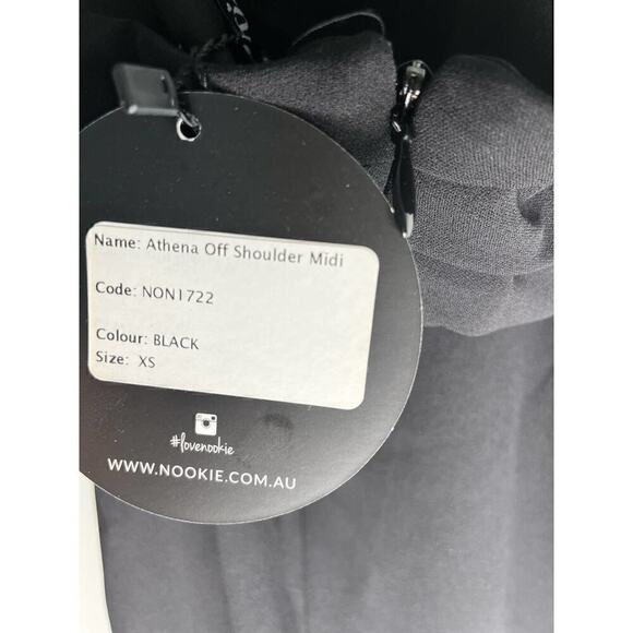 Nookie Athena Off Shoulder Midi Sz XS - Picture 6 of 6